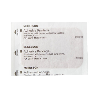 McKesson Tan Adhesive Bandage Patches, 2 x 3 in., 50 ct.