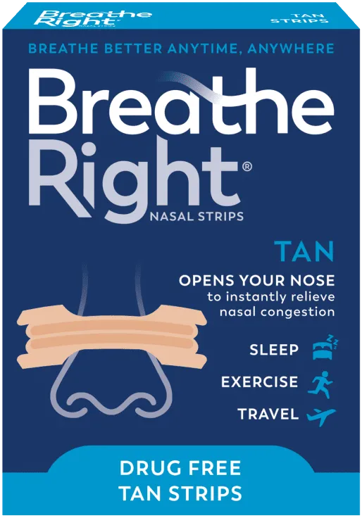 Breathe Right Original Nasal Strip, 30 ct.