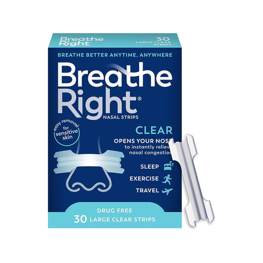 Breathe Right Nasal Strip 30 per Box