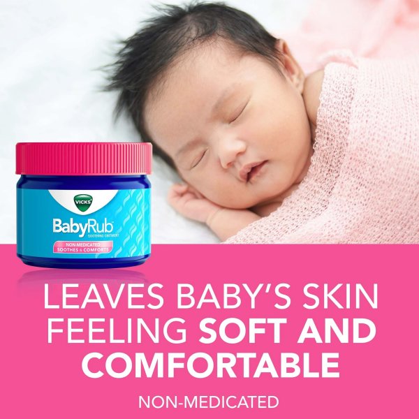 Vicks BabyRub Chest Rub Soothing Ointment, 1.7 fl. oz.