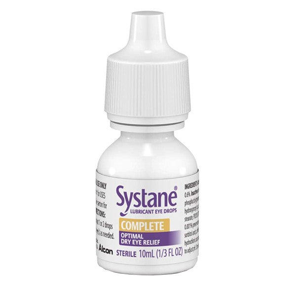 Systane Complete Dry Eye Relief Lubricant Drops, 0.34 fl. oz.