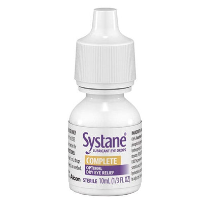 Systane Complete Dry Eye Relief Lubricant Drops, 0.34 fl. oz.