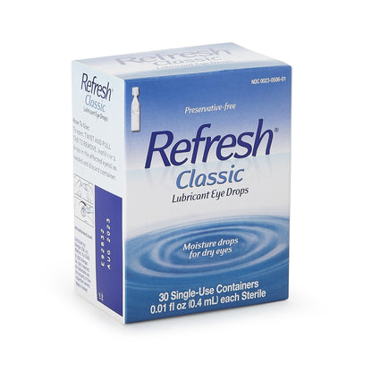 Refresh® Classic Lubricant Eye Drops, 30 Single-Use Drops