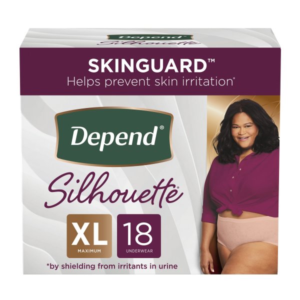 Depend Silhouette Women's Underwear, Maximum Absorbency