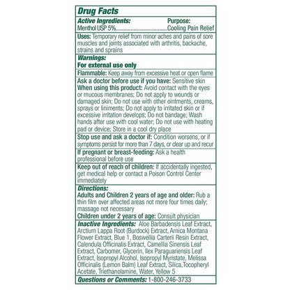 Biofreeze Professional 5% Menthol Topical Pain Relief, Pump Bottle