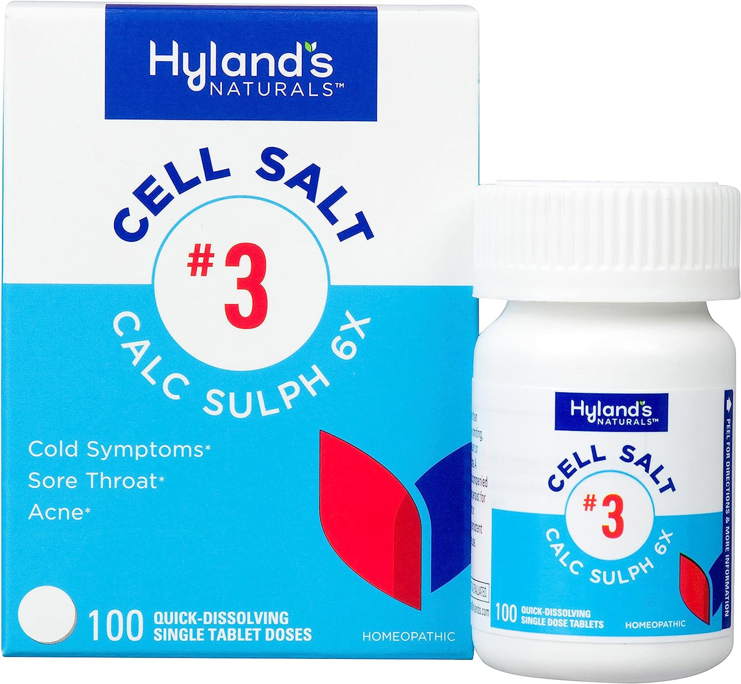 Hylands Calc Sulph 6x Cell Salt, 100 Tablets