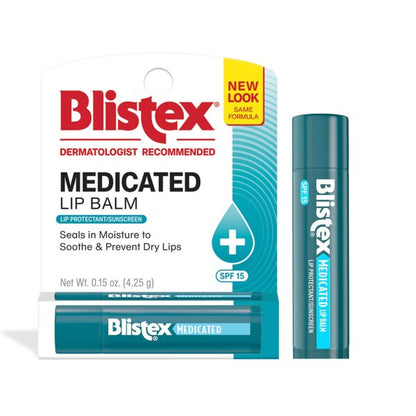 Blistex® Medicated Lip Balm, SPF 15, 0.15 oz