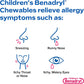 Children's Benadryl® Diphenhydramine Allergy Relief, 20 ct