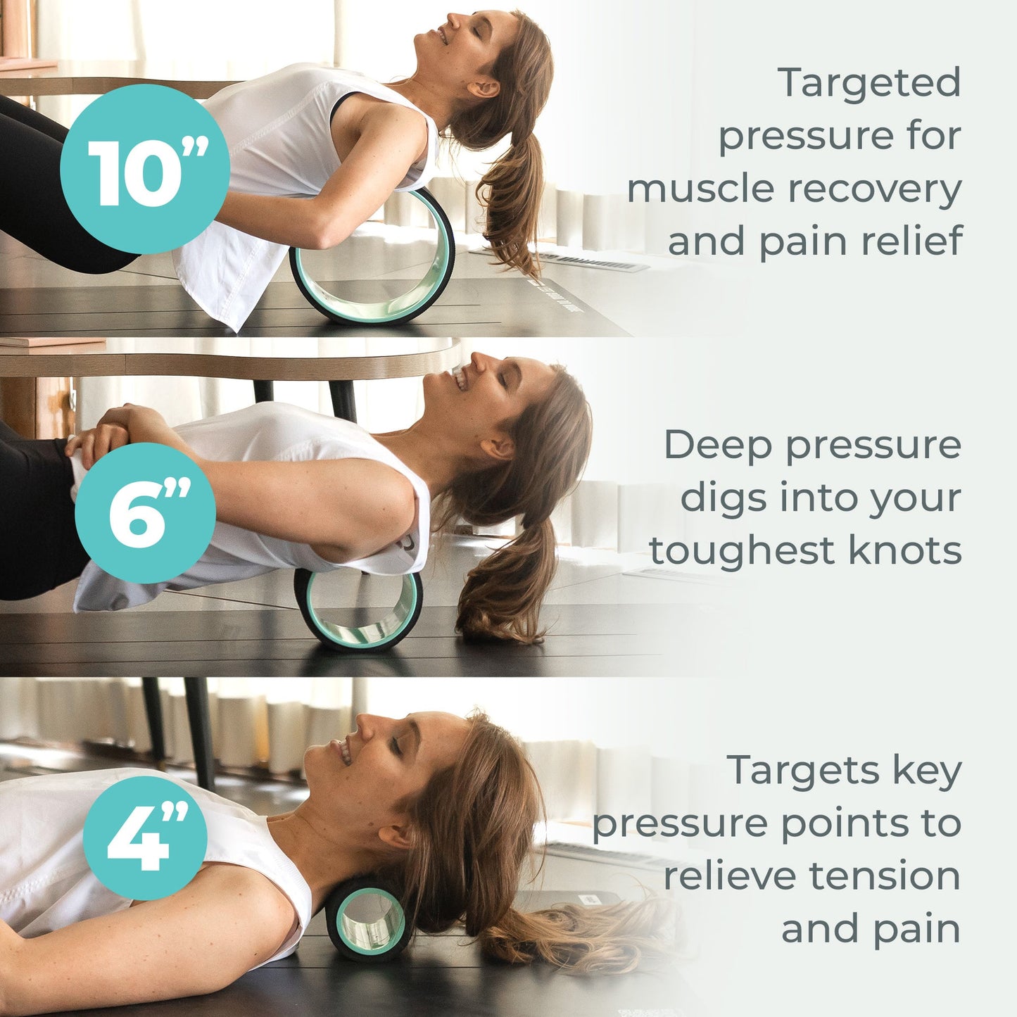 Chirp Wheel+ for Back Pain Relief, 3 ct.