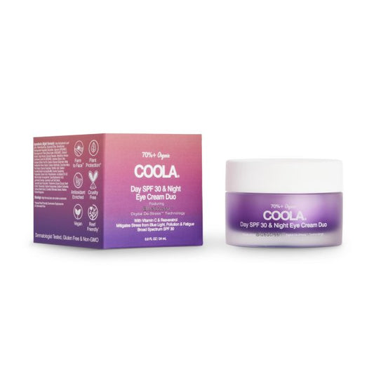 Coola Day SPF 30 & Night Organic Eye Cream Duo
