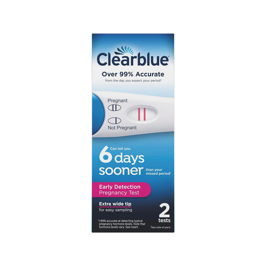 Clearblue Fertility Test / Home Test Device hCG Pregnancy Test Urine Sample 2 Tests CLIA Waived (BX)