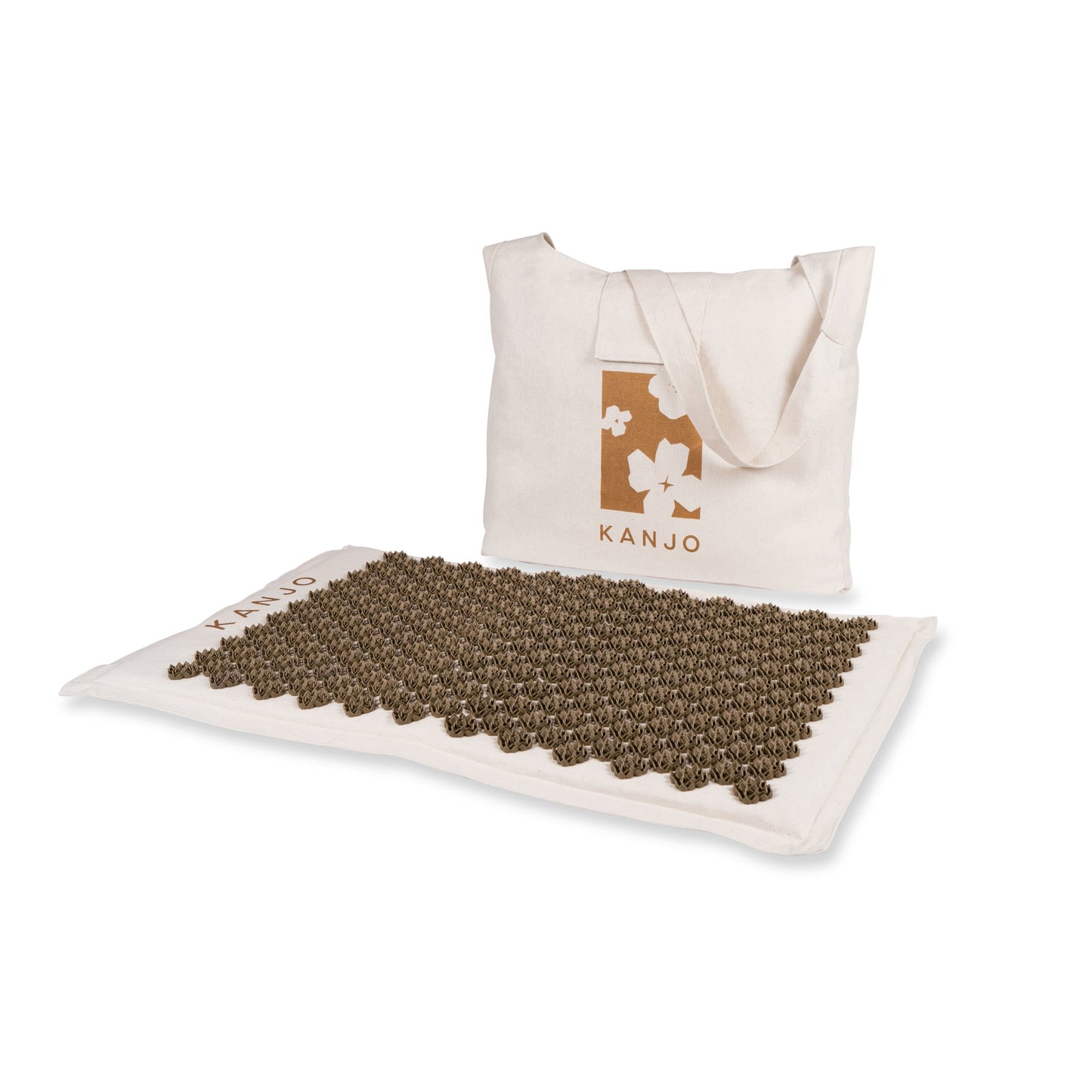 Kanjo Coconut Acupressure Mat with Carry Bag