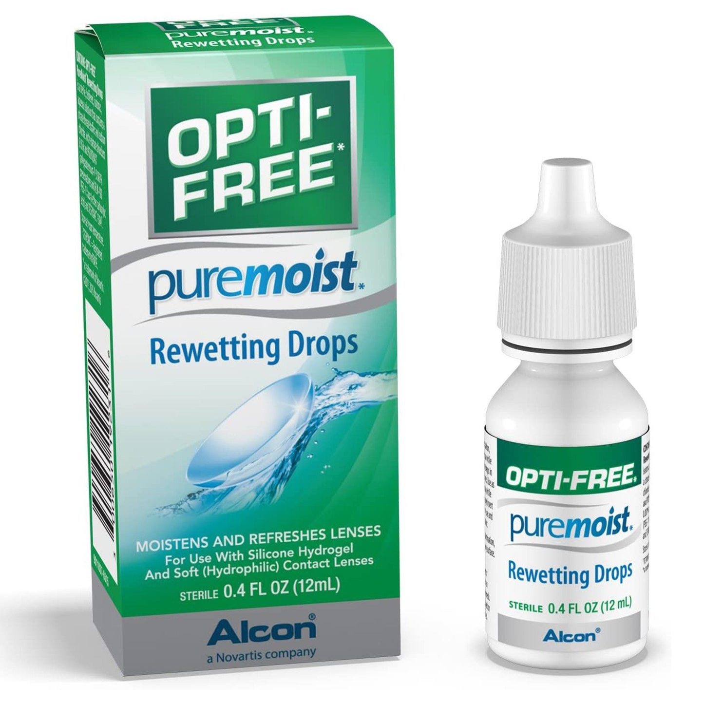 Opti-Free® Puremoist® Rewetting Drops, 0.4 fl. oz.