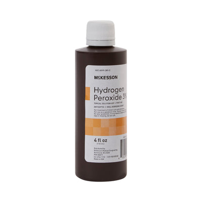 McKesson Hydrogen Peroxide Antiseptic, 4 oz.