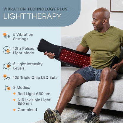 AllevaRed Light Therapy Belt