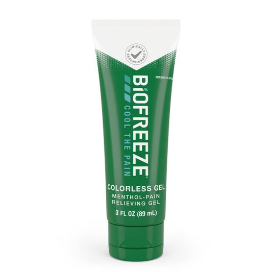 Biofreeze Menthol Pain Relieving Colorless Gel, 3 oz.