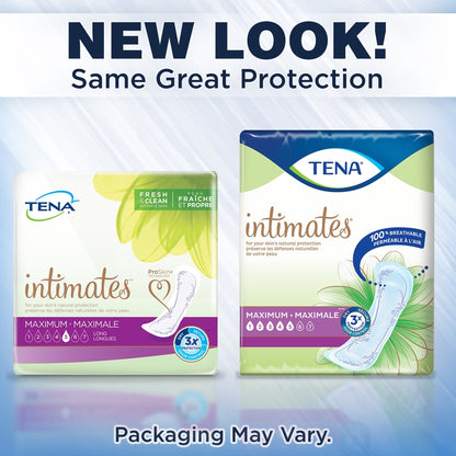 Tena® Intimates™ Maximum Bladder Control Pad, 6 x 14 Inch, 14 ct