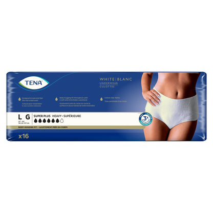 Tena® Women™ Super Plus Absorbent Underwear, Large, 16 ct