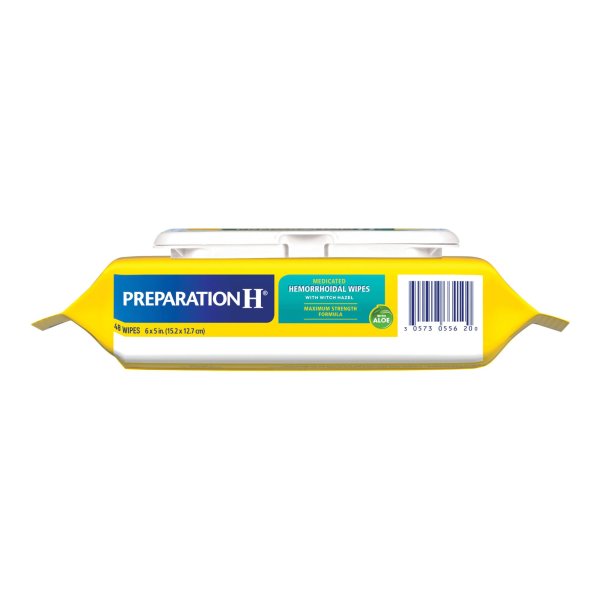 Preparation H® Hemorrhoid Relief Pads w/ Aloe, 48 ct.
