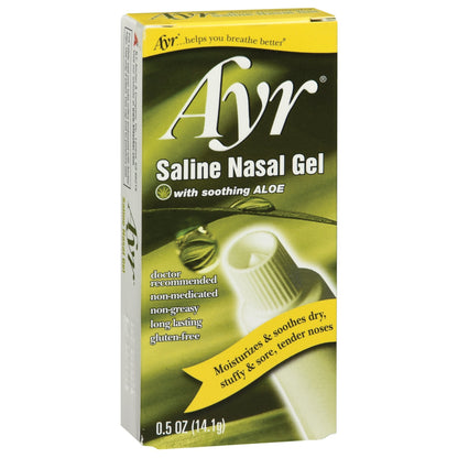 Ayr® Saline Gel Nasal Moisturizer, 0.5 oz. Tube