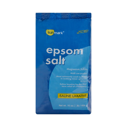 Sunmark® Magnesium Sulfate Epsom Salt, 1 lb. Pouch