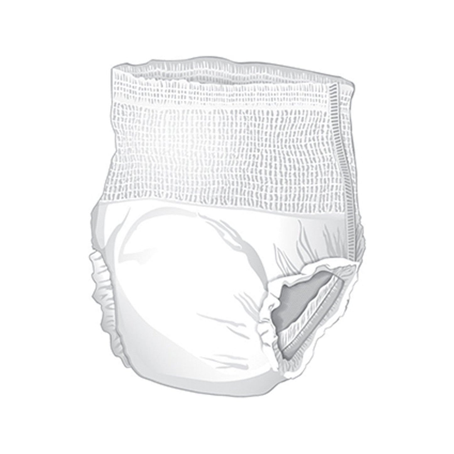 McKesson Extended Wear Maximum Absorbent Underwear, Medium, 64 ct