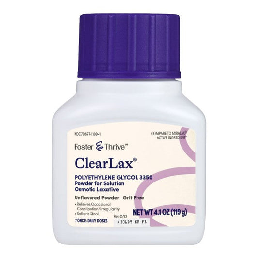 Foster & Thrive ClearLax Unflavored Laxative Powder