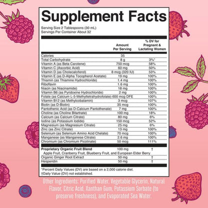 Mary Ruth's® Prenatal & Postnatal Liquid Multivitamin, Berry, 32 oz.