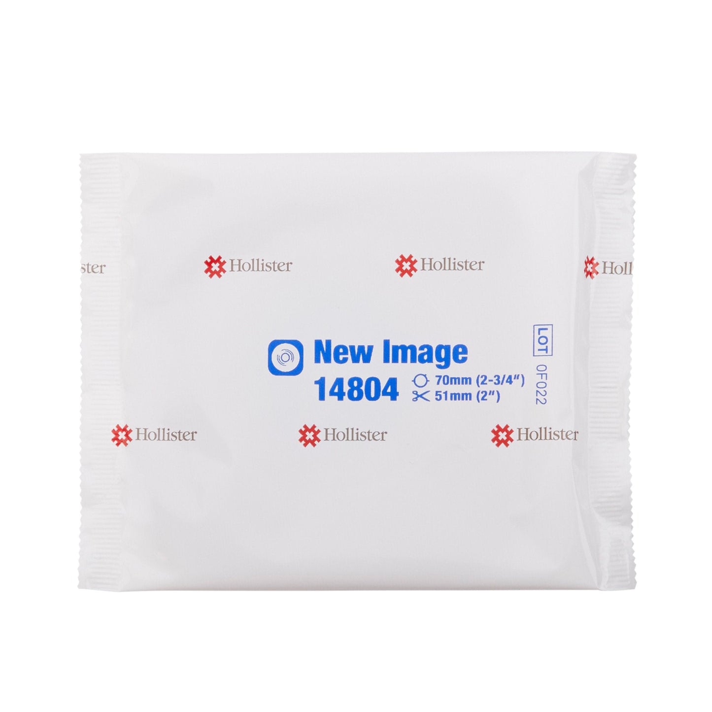 Flextend Hydrocolloid Colostomy Barrier, 2-3/4 " Flange, Blue Code System