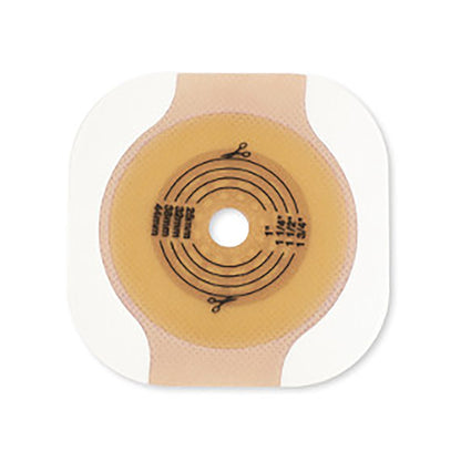 New Image Flat CeraPlus Skin Barrier, Extended Wear, Beige, 2.25" Flange, 1.75" Opening, 5 ct