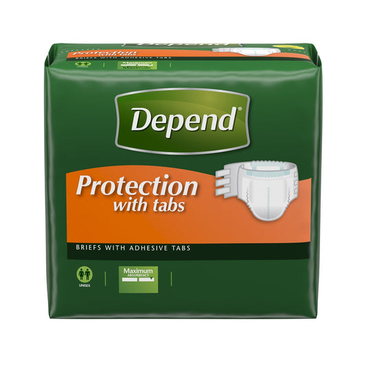 Depend® Maximum Incontinence Brief, Large, 64 ct