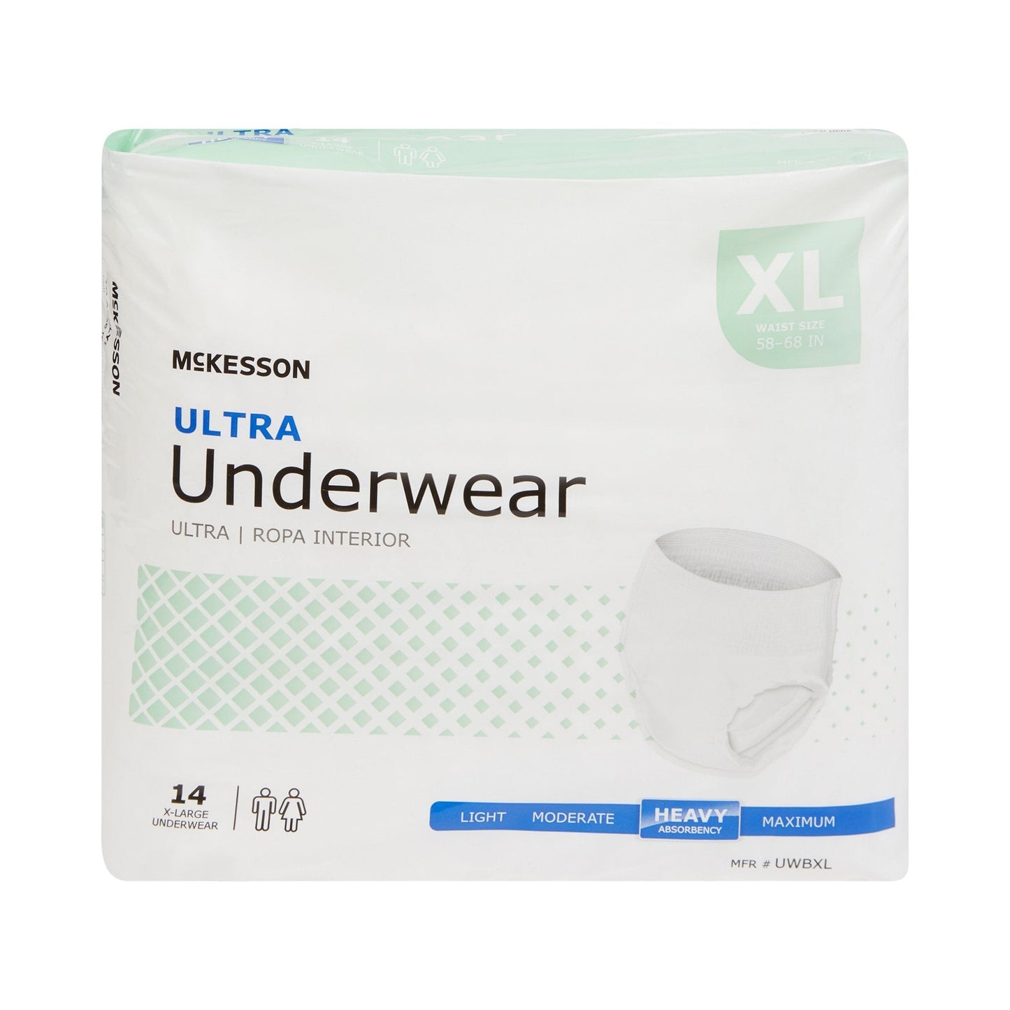 McKesson Ultra Heavy Absorbent Underwear, X-Large, 14 ct