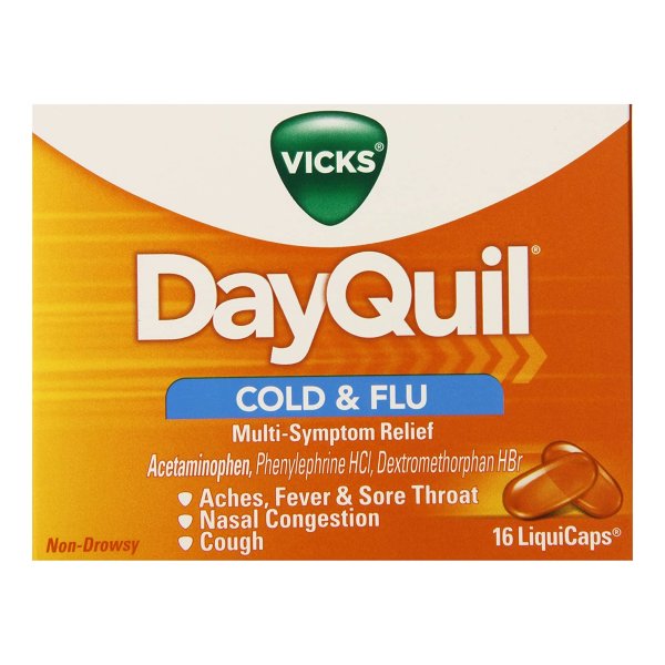 Vicks DayQuil Cold & Flu Relief LiquiCaps