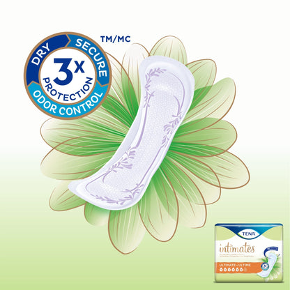 Tena® Intimates™ Ultimate Bladder Control Pad, 16" Length