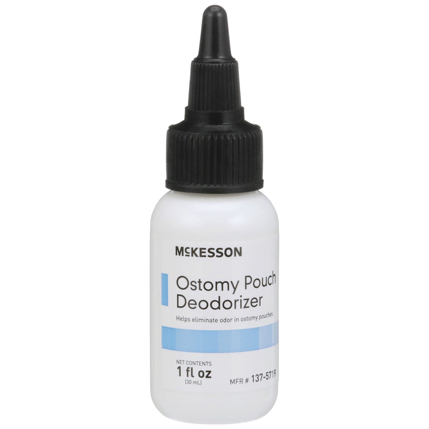 McKesson Ostomy Appliance Deodorant Dropper Bottle, 12 ct