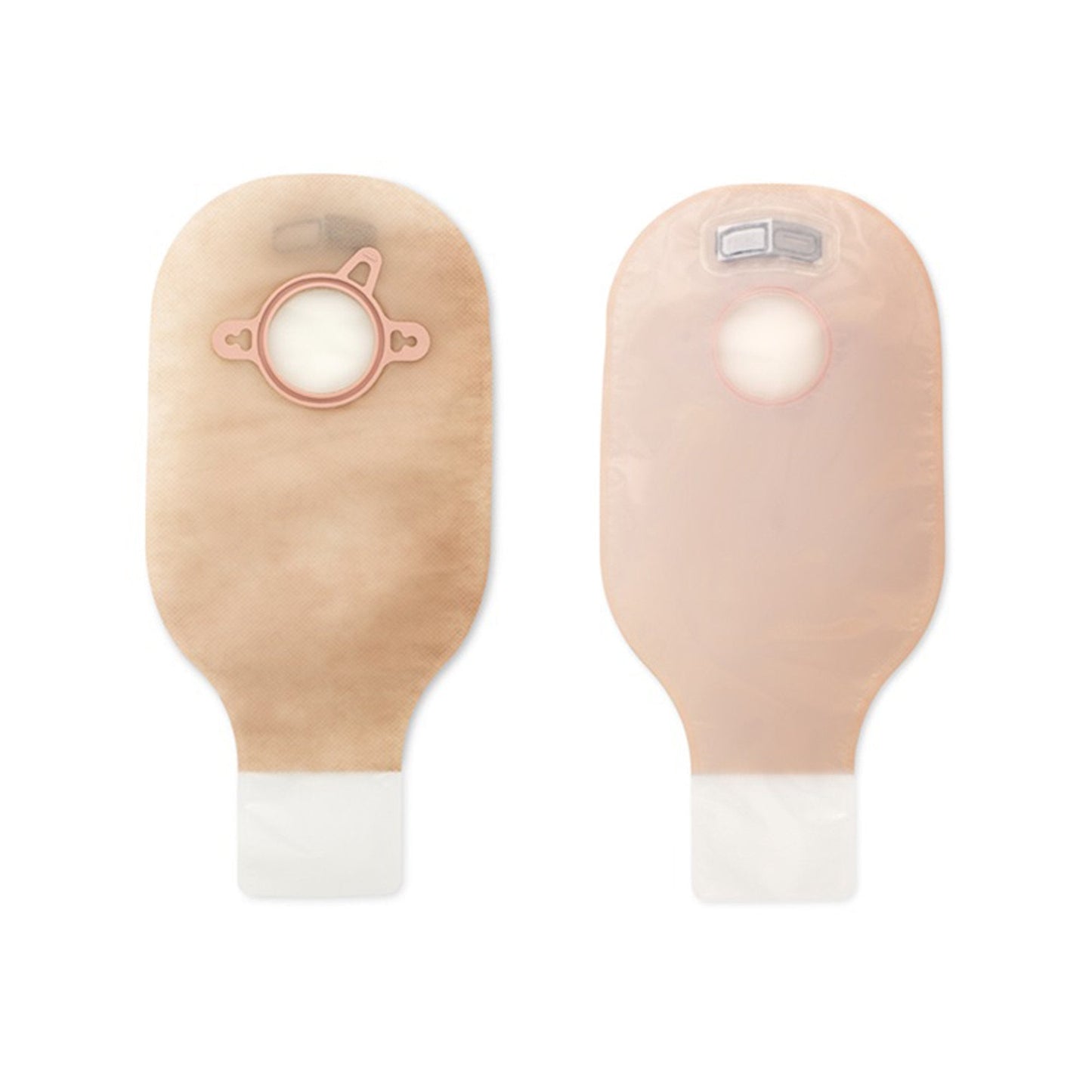 New Image™ Two-Piece Drainable Transparent Filtered Ostomy Pouch, 12 " Length, 2.25 " Flange