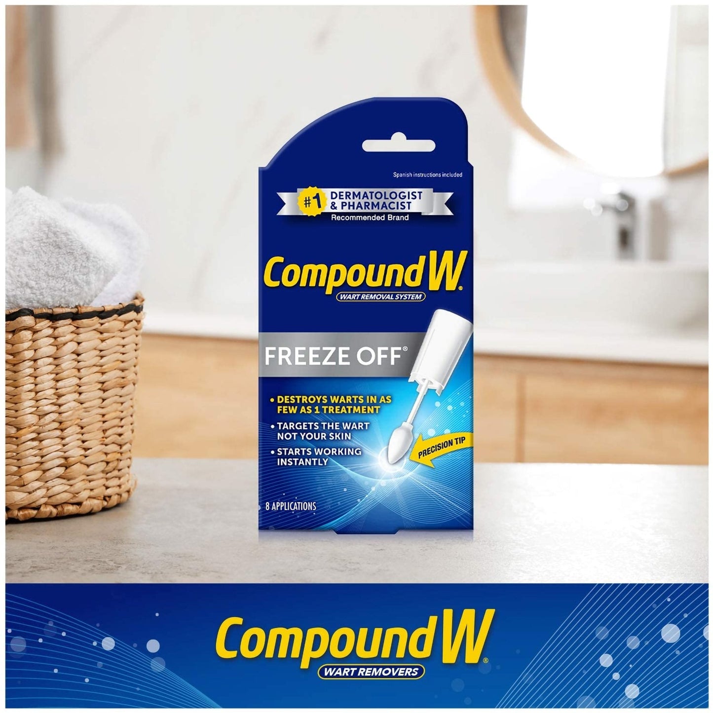 Compound W® Freeze Off® Wart Remover, 8 ct.