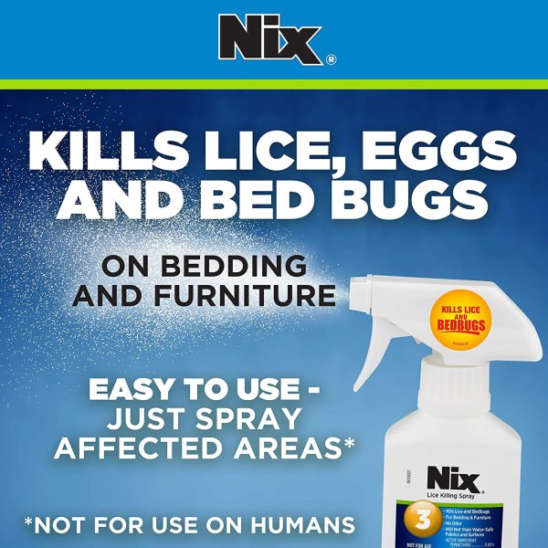 Nix Lice Killing Furniture Treatment Spray, 5 oz.