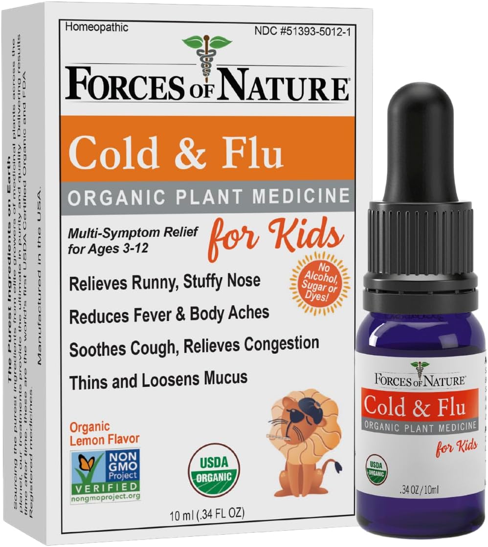 Forces Of Nature - Cold & Flu Og2 For Kids - EA of 1-10 ML