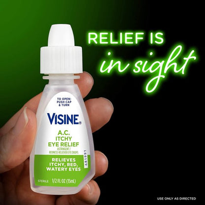 Visine® AC® Ultra Itchy Eye Relief Drops, 0.5 fl. oz.