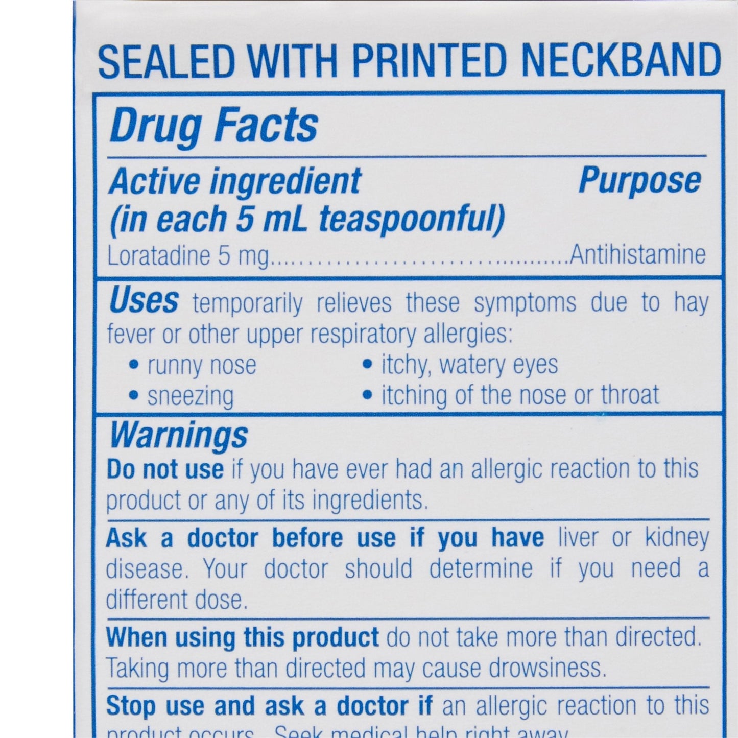 Sunmark® Loratadine Children's Allergy Relief, Fruit Flavor