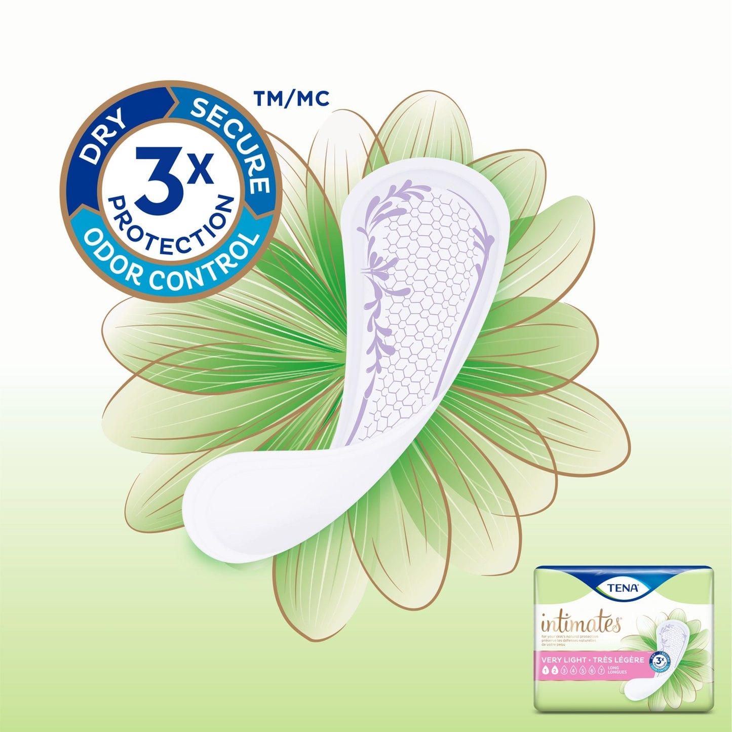 TENA® Intimates™ Very Light Bladder Control Pad, 50 ct