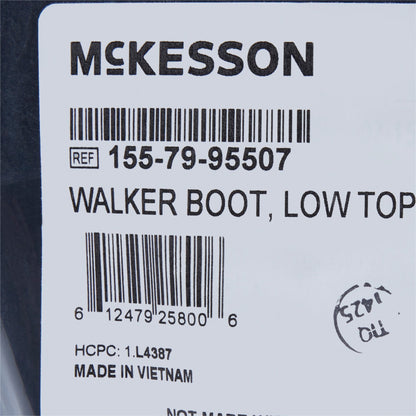 McKesson Standard Walker Boot, Low Top, Large