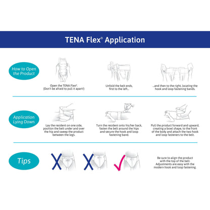 Tena® Flex™ Maxi Incontinence Belted Undergarment, Size 16, 22 ct