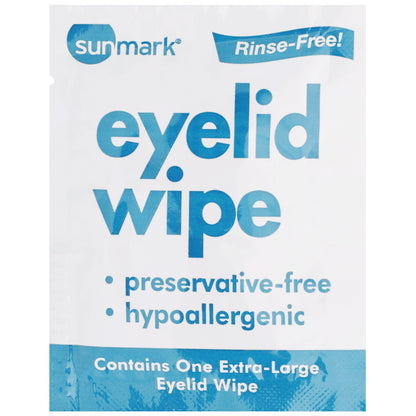 Sunmark® Eyelid Cleanser Wipes, 30 ct