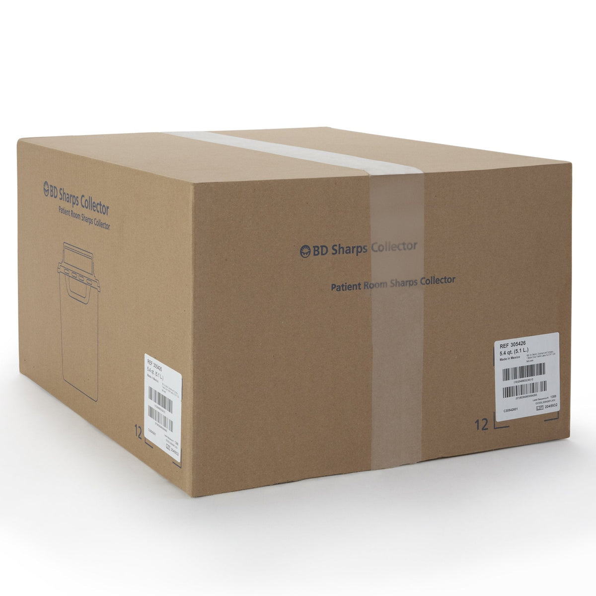 Container Fsa FSA-Approved Becton Dickinson Red Sharps Container, 5.4 Quart – buyFSA