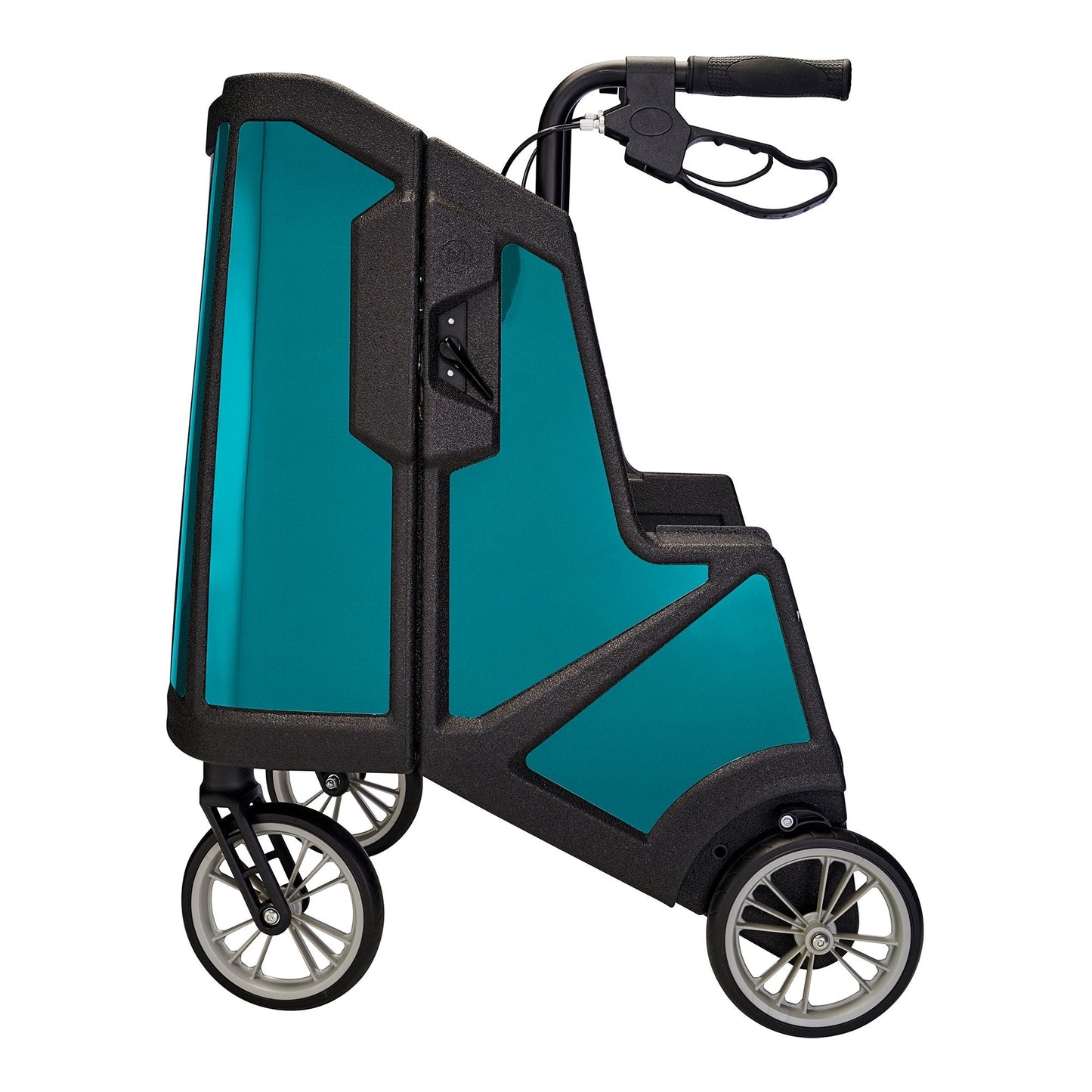 Tour 4 Wheel Rollator, 31 to 37 " Handle Height, Ocean Teal