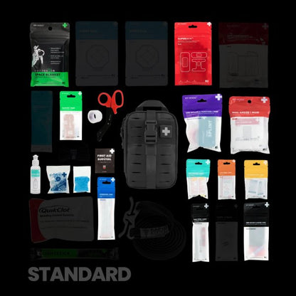 My Medic MyFak Mini Standard First Aid Kit, Black