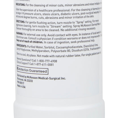 McKesson Non-Sterile Wound Cleanser, 8 oz Spray Bottle, 6 ct