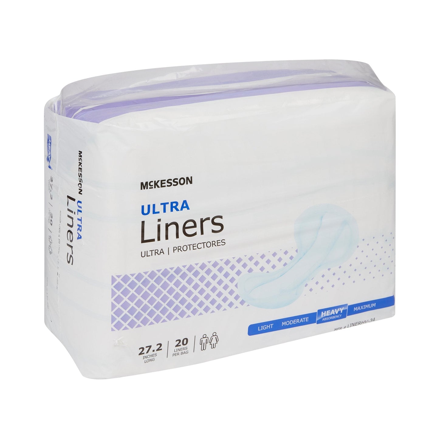 McKesson Ultra Incontinence Liner, 80 ct